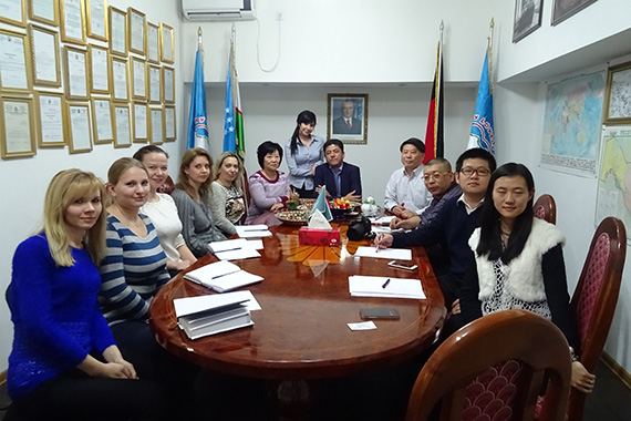 Meeting with Uzbekistan Client